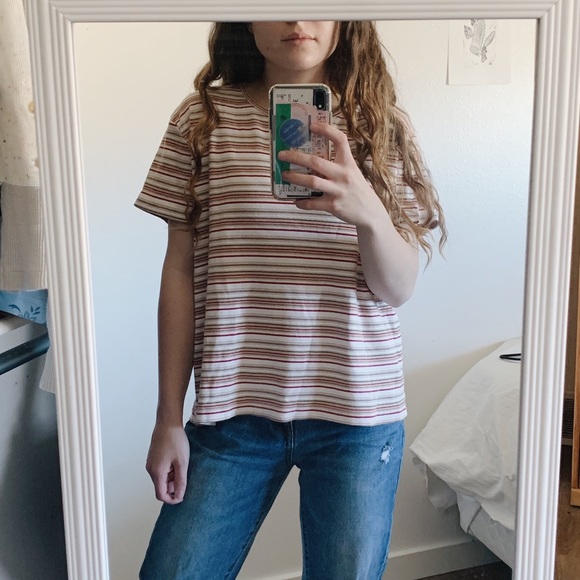 Striped short sleeve shirt - Picture 2 of 3